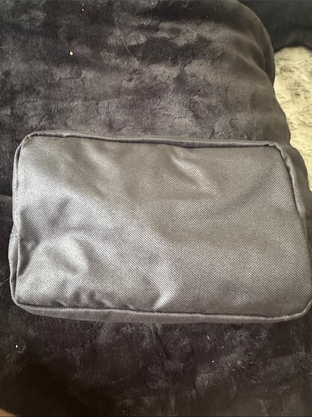 Black Travel Organizer Pouch